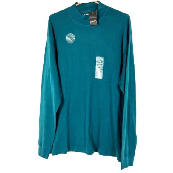 St John’s Bay Men’s Mock Turtleneck NWT - Picture 1 of 5